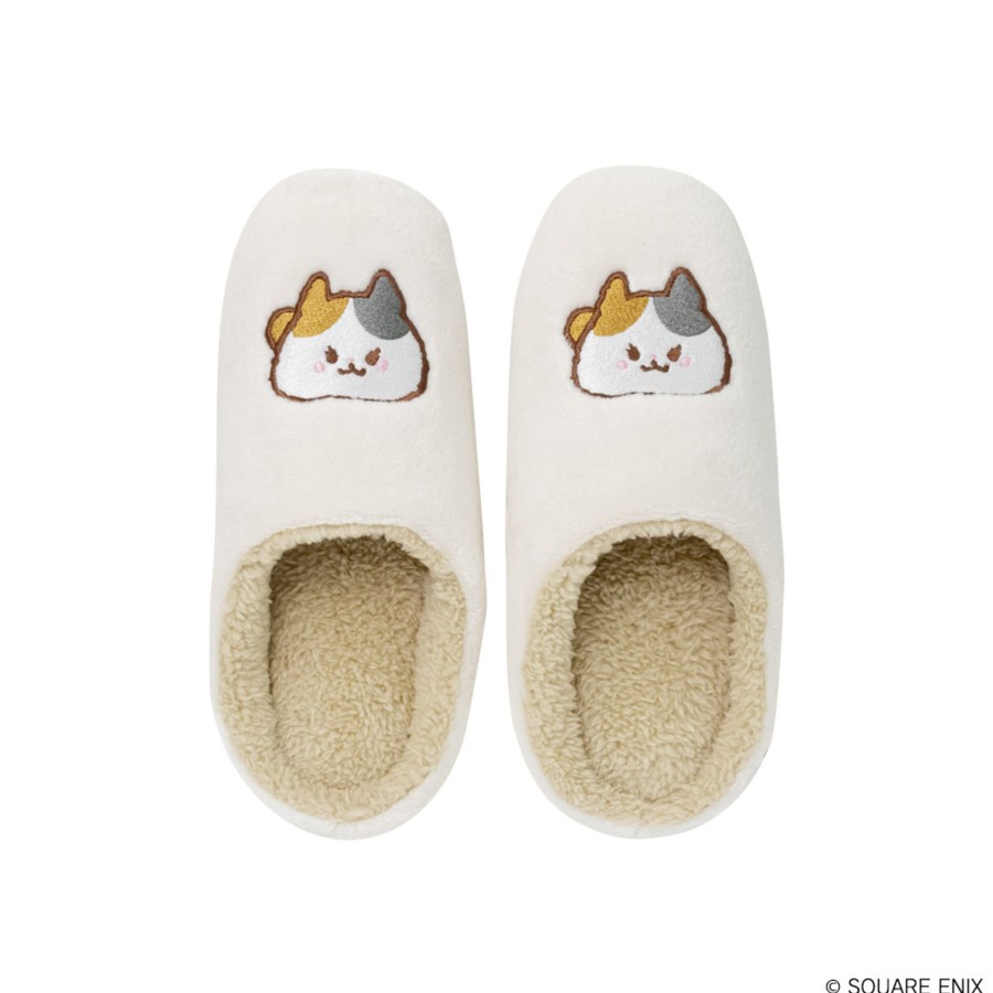 Merchandise FINAL FANTASY XIV Other | Final Fantasy Xiv Fluffy Slippers - Fat Cat