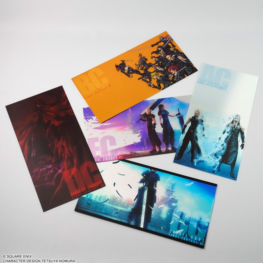 Merchandise FINAL FANTASY VII Stationary | Final Fantasy Vii Series Metallic Large Postcard Set