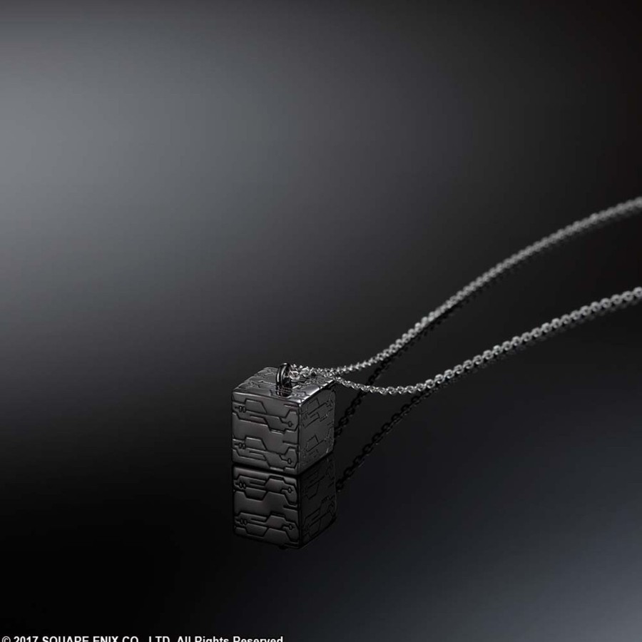 Merchandise Nier Necklaces | Nier:Automata Silver Necklace - Black Box