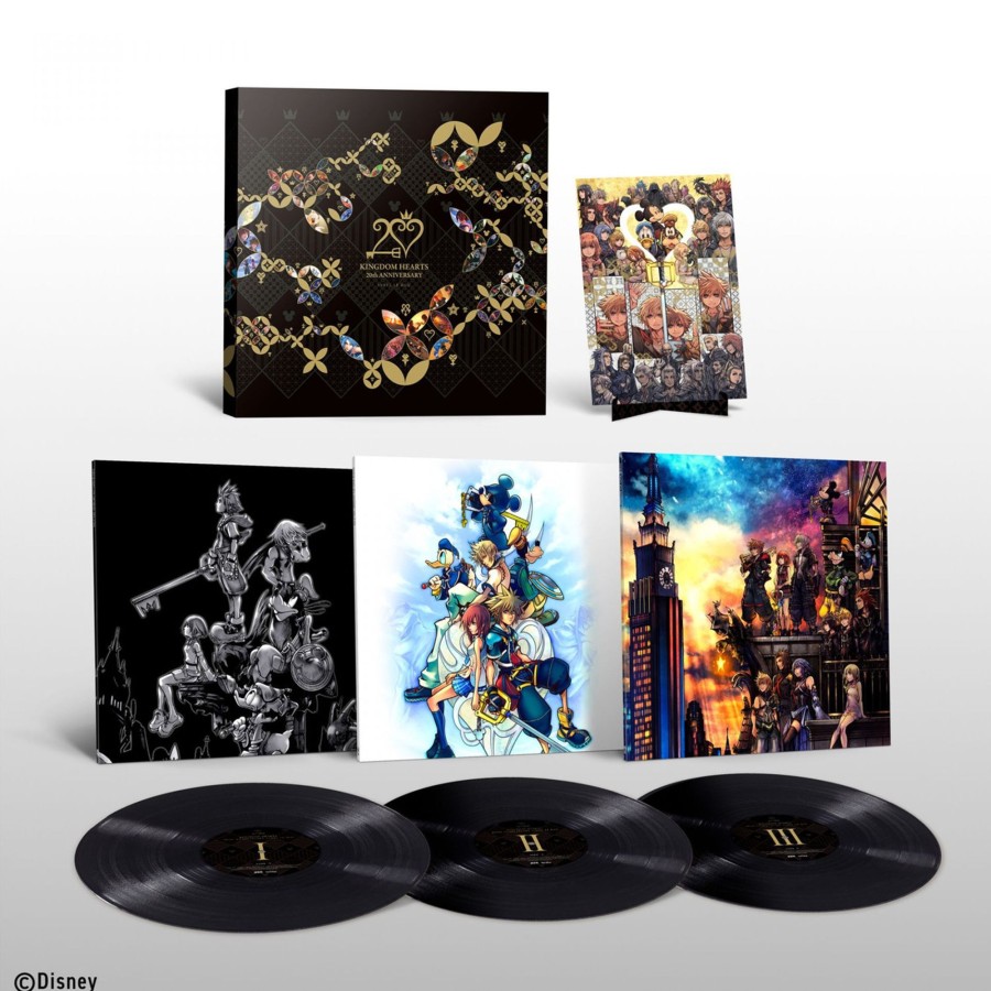 Merchandise Kingdom Hearts Vinyl | Kingdom Hearts 20Th Anniversary Vinyl Lp Box