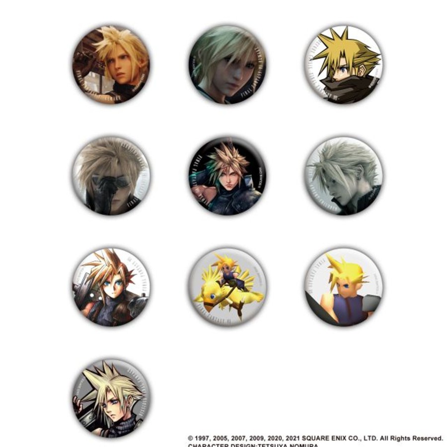 Merchandise FINAL FANTASY VII Pins | Final Fantasy Vii Pin Badge Collection - Cloud Strife Vol.1(Display)