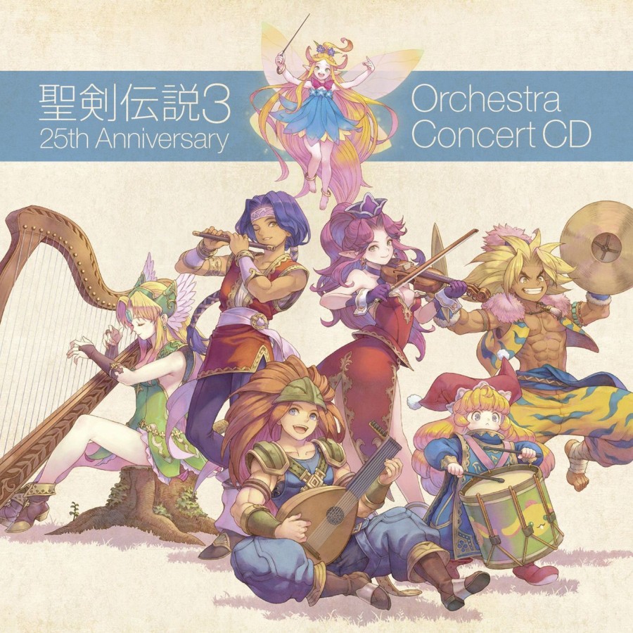 Merchandise Mana Cd | Trials Of Mana 3 25Th Anniversary Orchestra Concert Cd