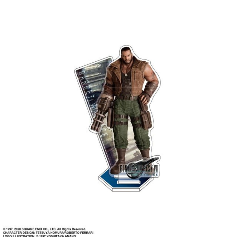 Merchandise FINAL FANTASY VII Remake Acrylic Stands | Final Fantasy Vii Remake Acrylic Stand - Barret Wallace