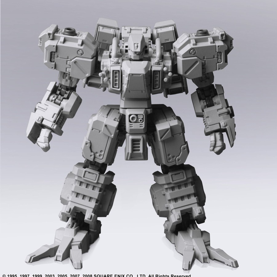 Merchandise Front Mission Model Kits | Front Mission Structure Arts 1/72 Scale Plastic Model Kit Series Vol.2 Light Gray Color Variant - Walrus