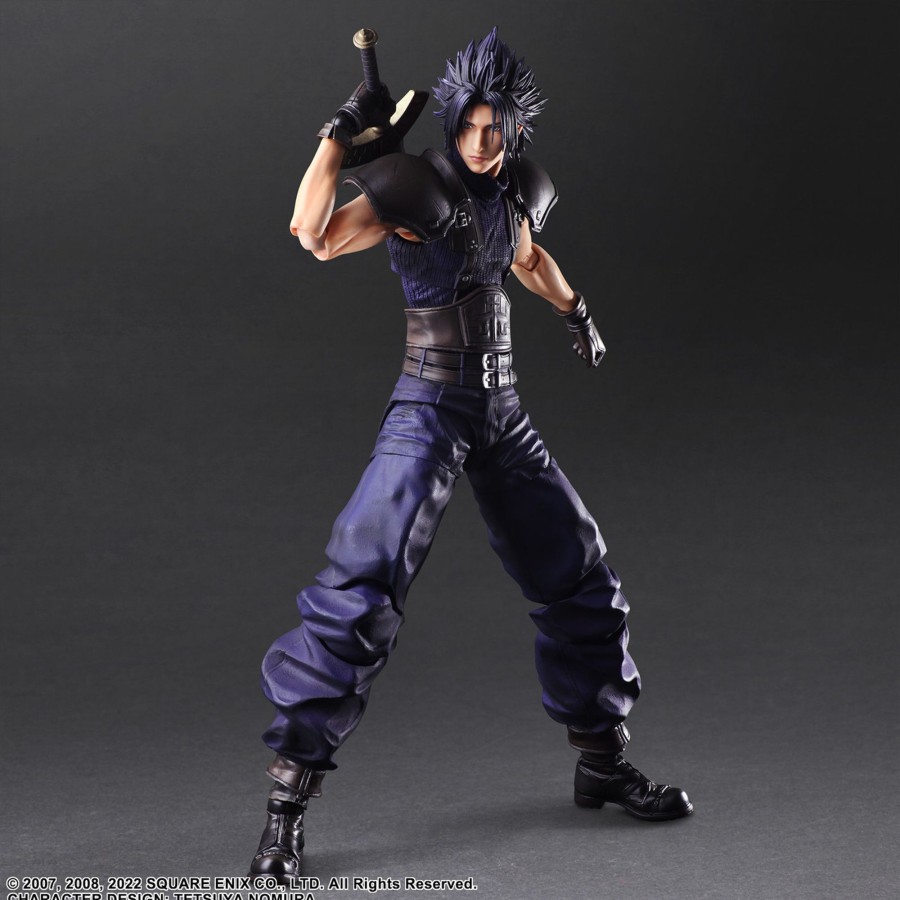 Merchandise FINAL FANTASY VII Play Arts Kai | Crisis Core Final Fantasy Vii Reunion Play Arts Kai Action Figure - Zack Fair Soldier 2Nd Class