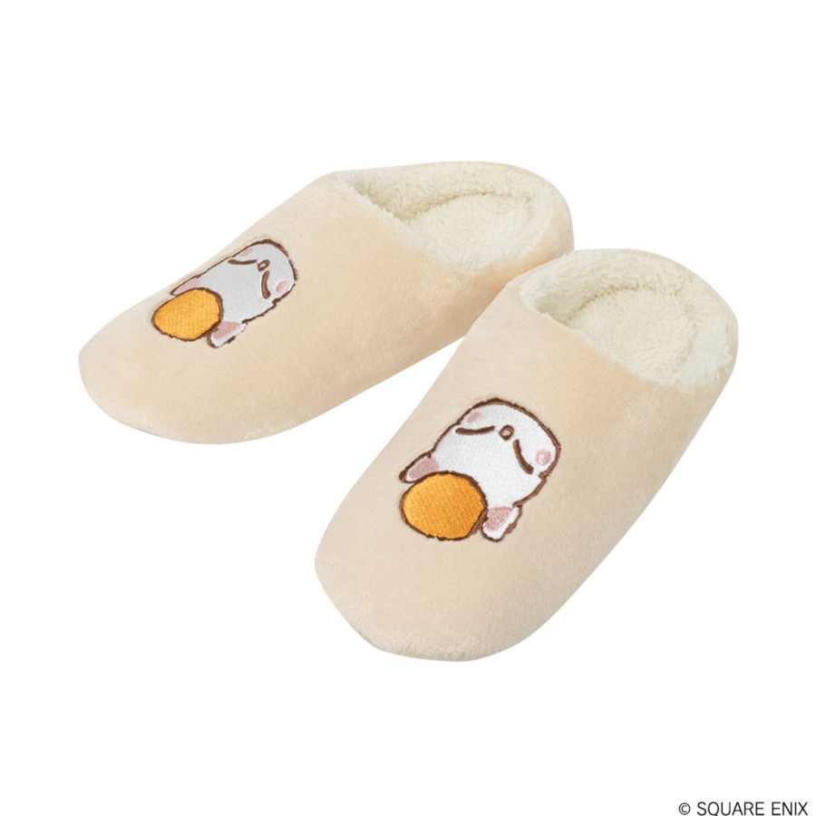 Merchandise FINAL FANTASY XIV Other | Final Fantasy Xiv Fluffy Slippers - Moogle