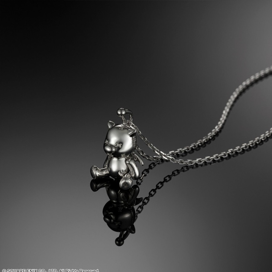 Merchandise FINAL FANTASY X Necklaces | Final Fantasy Articulated Silver Necklace - Moogle