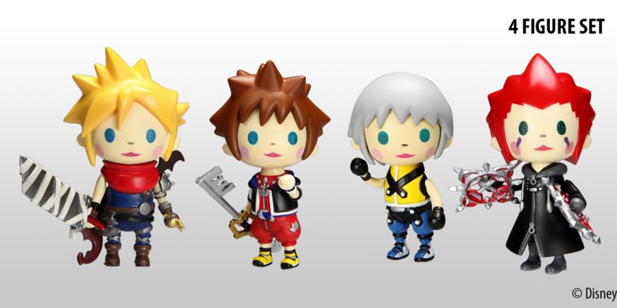 Merchandise Kingdom Hearts Other Statuettes | Kingdom Hearts Avatar Trading Arts Mini (Set Of 4)