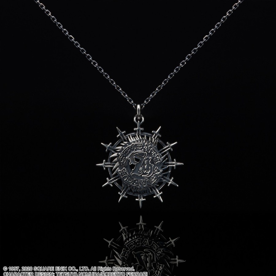 Merchandise FINAL FANTASY VII Remake Necklaces | Final Fantasy Vii Remake Silver Necklace - Seventh Heaven