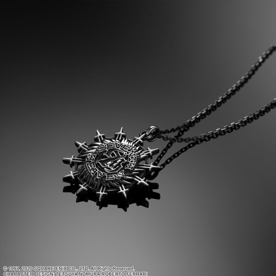 Merchandise FINAL FANTASY VII Remake Necklaces | Final Fantasy Vii Remake Silver Necklace - Seventh Heaven