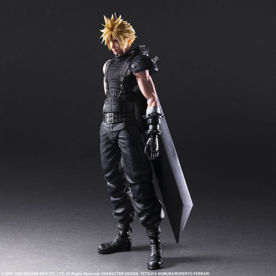 Merchandise FINAL FANTASY VII Remake Play Arts Kai | Final Fantasy Vii Remake Play Arts Kai Action Figure - Cloud Strife Ver. 2