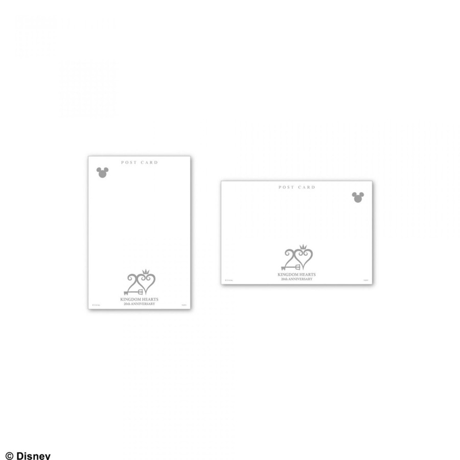 Merchandise Kingdom Hearts Stationary | Kingdom Hearts Postcard Set B Illustrated By Tetsuya Nomura