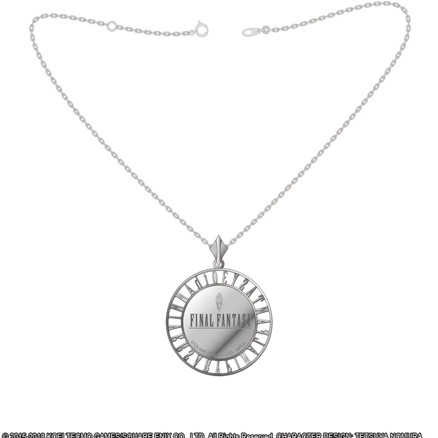 Merchandise FINAL FANTASY Necklaces | Dissidia Final Fantasy Silver Coin Pendant - Zidane Tribal