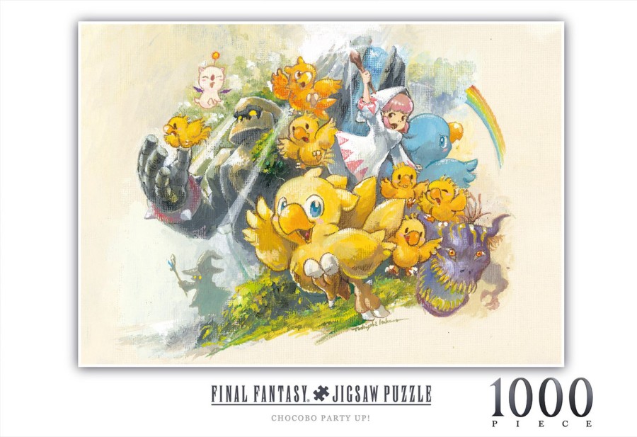 Merchandise FINAL FANTASY Puzzles | Final Fantasy Jigsaw Puzzle - Chocobo Party Up! - 1000 Pieces