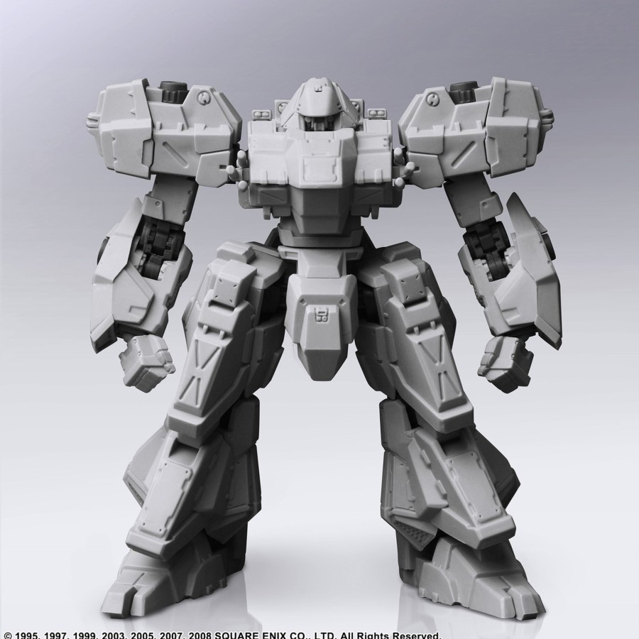 Merchandise Front Mission Model Kits | Front Mission Structure Arts 1/72 Scale Plastic Model Kit Series Vol.1 Light Gray Color Variant - Drake