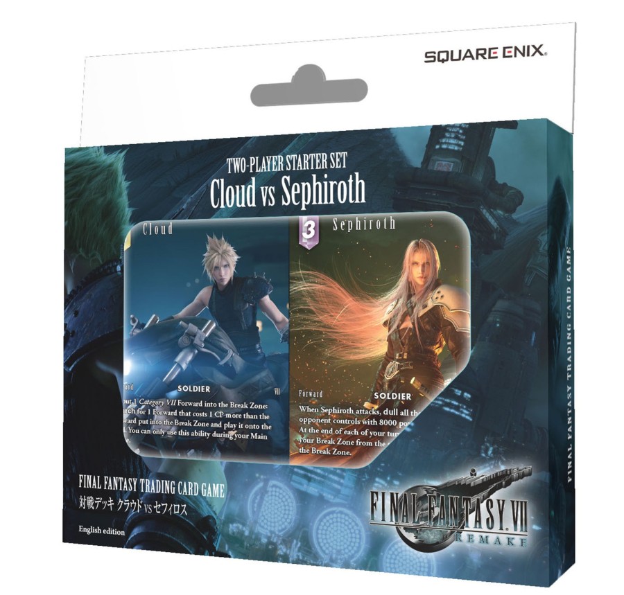 Merchandise FINAL FANTASY Trading Card Game | Final Fantasy Trading Card Game Two Player Starter Set - Cloud Vs Sephiroth