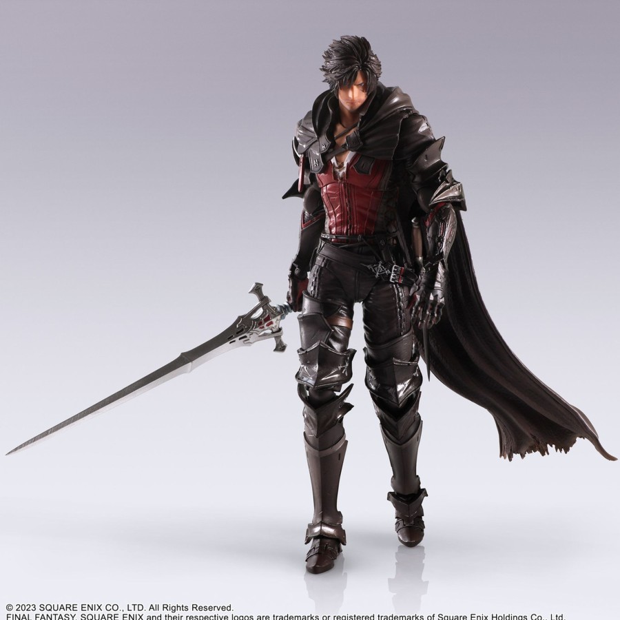 Merchandise Final Fantasy XVI Bring Arts | Final Fantasy Xvi Bring Arts Action Figure - Clive Rosfield & Torgal