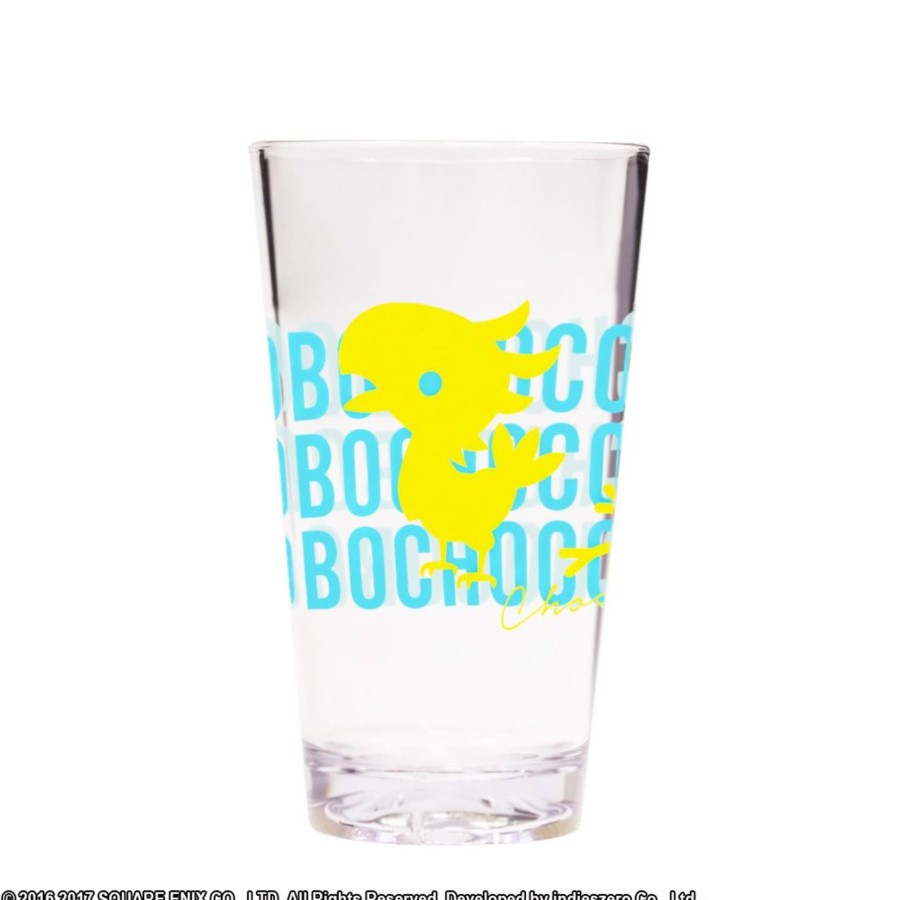 Merchandise FINAL FANTASY Kitchen | Final Fantasy Series Clear Tumbler Cup - Chocobo