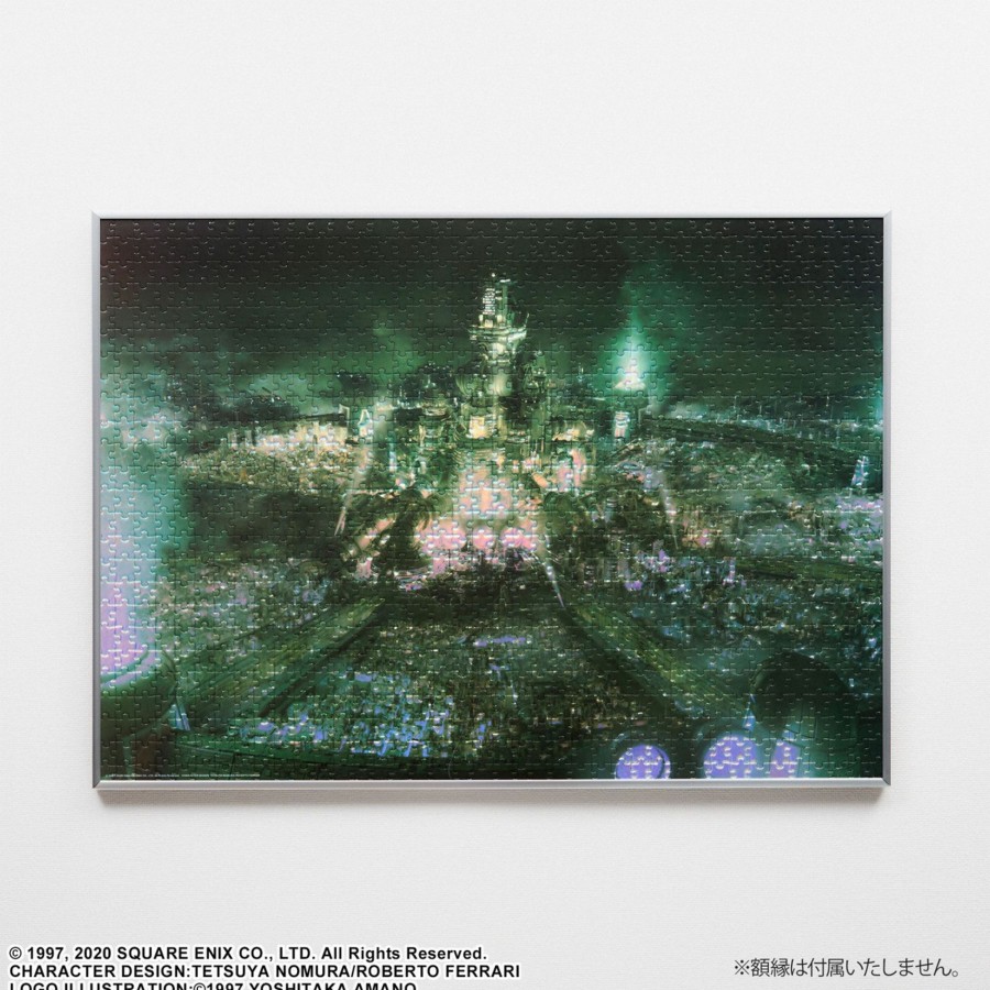 Merchandise FINAL FANTASY VII Remake Puzzles | Final Fantasy Vii Remake Premium Jigsaw Puzzle Midgar Key Art - 1000 Piece