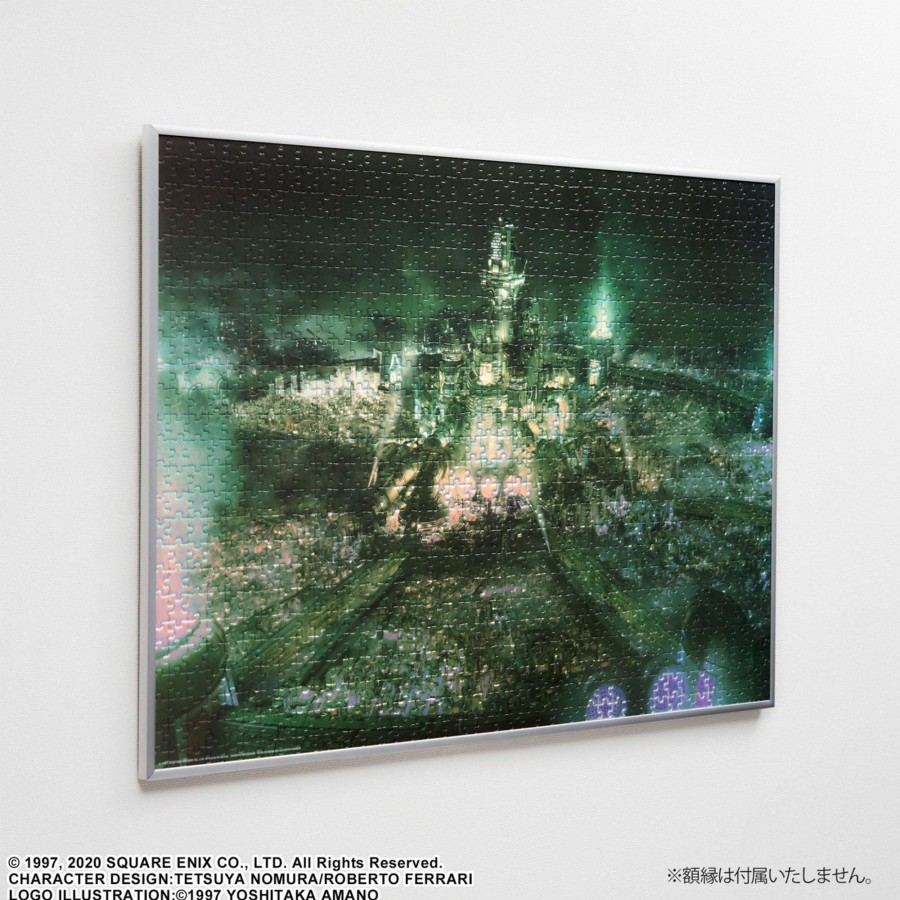 Merchandise FINAL FANTASY VII Remake Puzzles | Final Fantasy Vii Remake Premium Jigsaw Puzzle Midgar Key Art - 1000 Piece