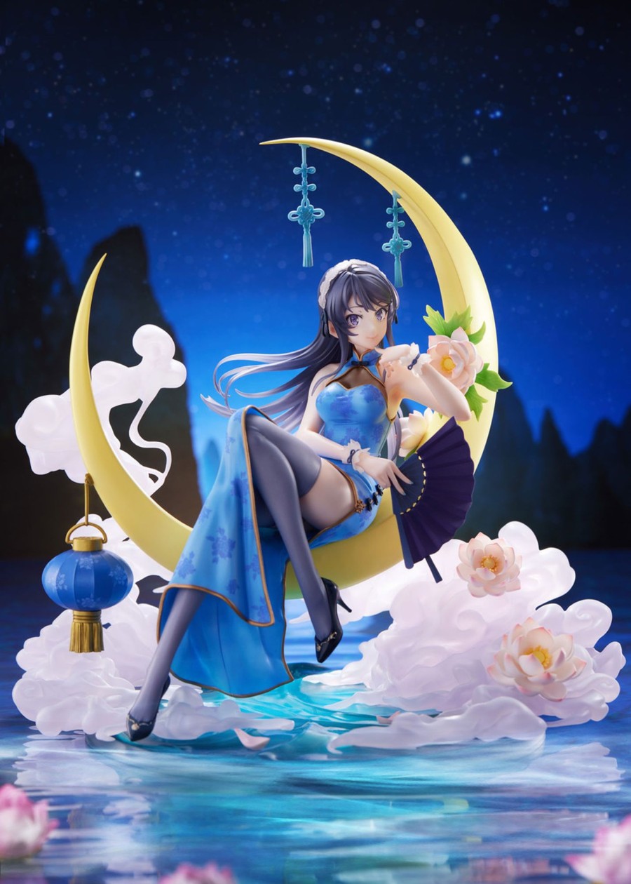 Merchandise Spiritale Other Statuettes | Rascal Does Not Dream Of Bunny Girl Senpai 1/7 Scale Figure - Mai Sakurajima (Chinese Dress Ver.) By Spiritale