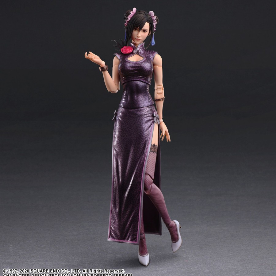 Merchandise FINAL FANTASY VII Remake Play Arts Kai | Final Fantasy Vii Remake Play Arts Kai Action Figure Tifa Lockhart Sporty Dress Ver.