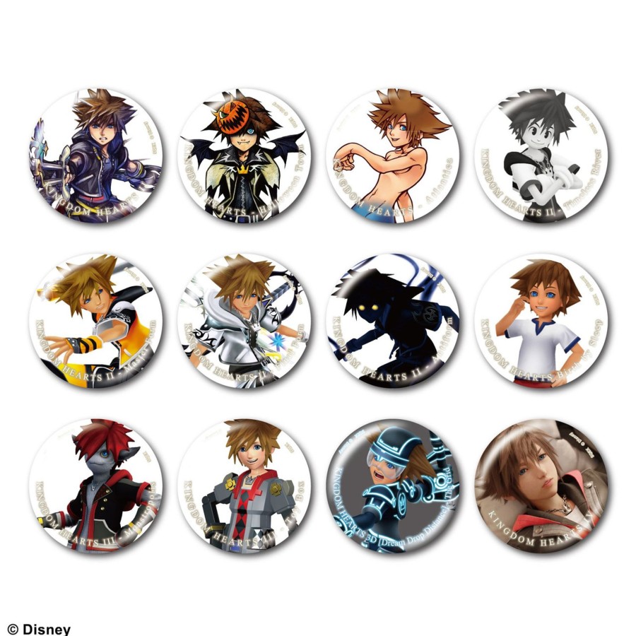 Merchandise Kingdom Hearts Pins | Kingdom Hearts / Pin Badge Collection - Sora Vol. 2 (Display)