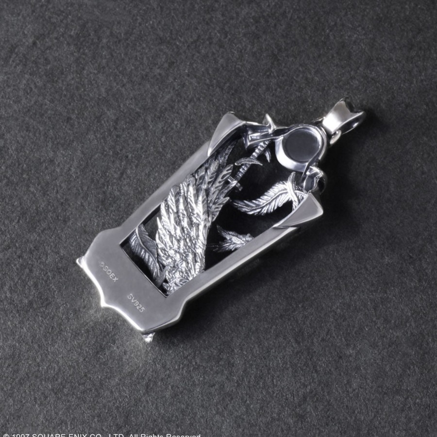 Merchandise FINAL FANTASY VII Necklaces | Final Fantasy Vii Silver Charm - Sephiroth