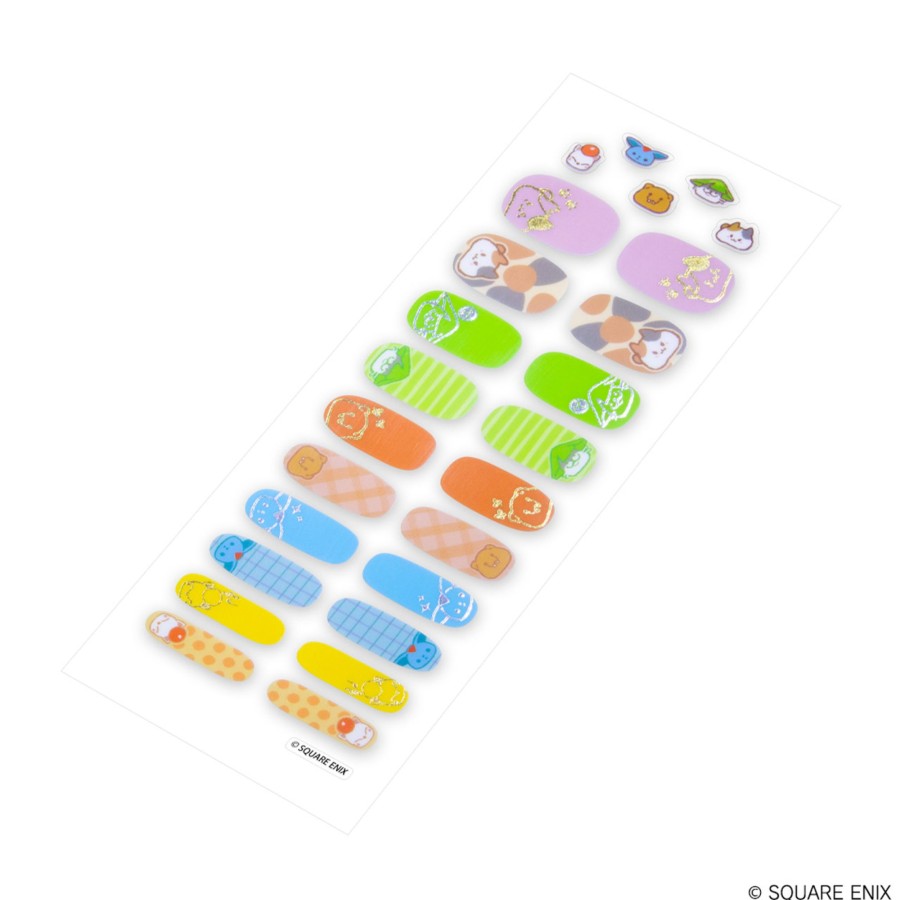 Merchandise FINAL FANTASY XIV Other | Final Fantasy Xiv Nail Stickers - Minion Doodles