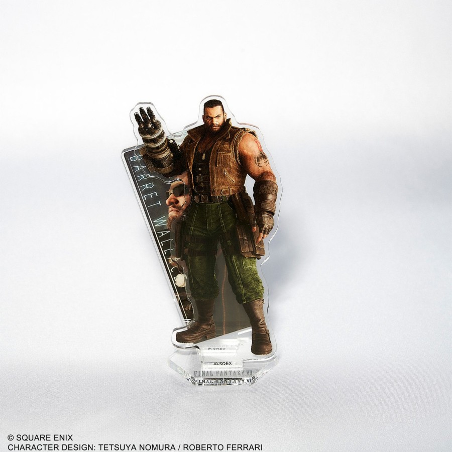 Merchandise FINAL FANTASY VII Acrylic Stands | Final Fantasy Vii Rebirth Acrylic Stand - Barret Wallace