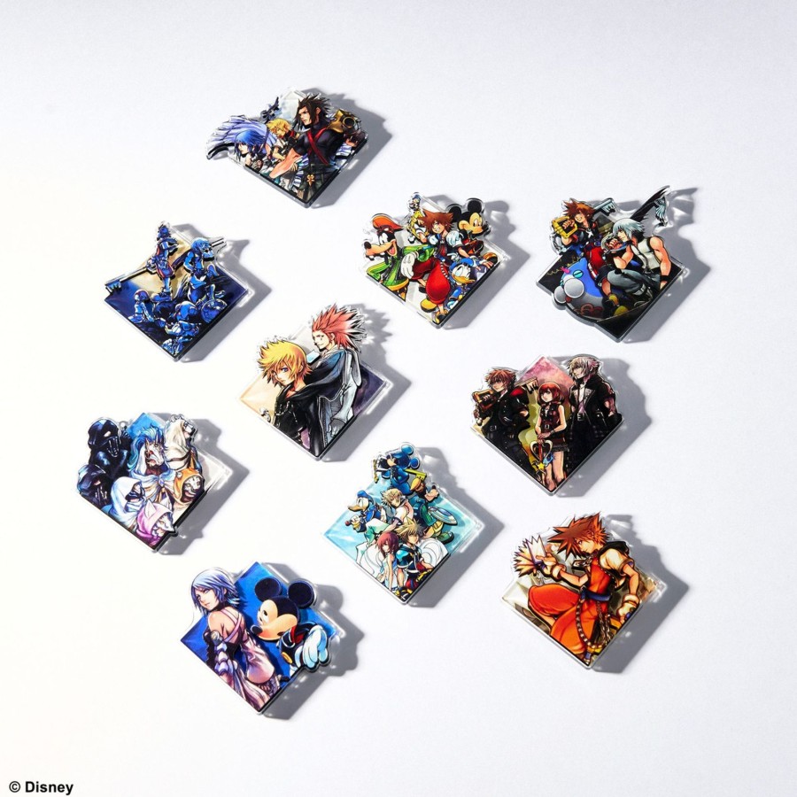 Merchandise Kingdom Hearts Magnets | Kingdom Hearts Acrylic Magnet Gallery Vol. 4 (Display)