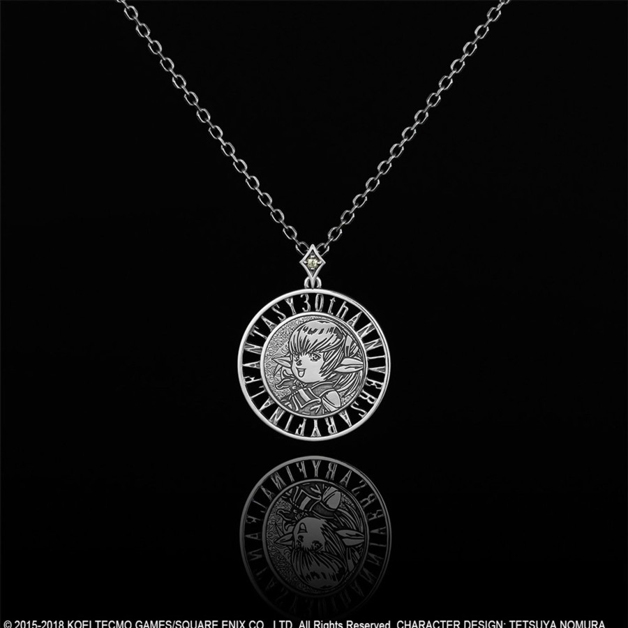 Merchandise FINAL FANTASY Necklaces | Dissidia Final Fantasy Silver Coin Pendant - Shantotto