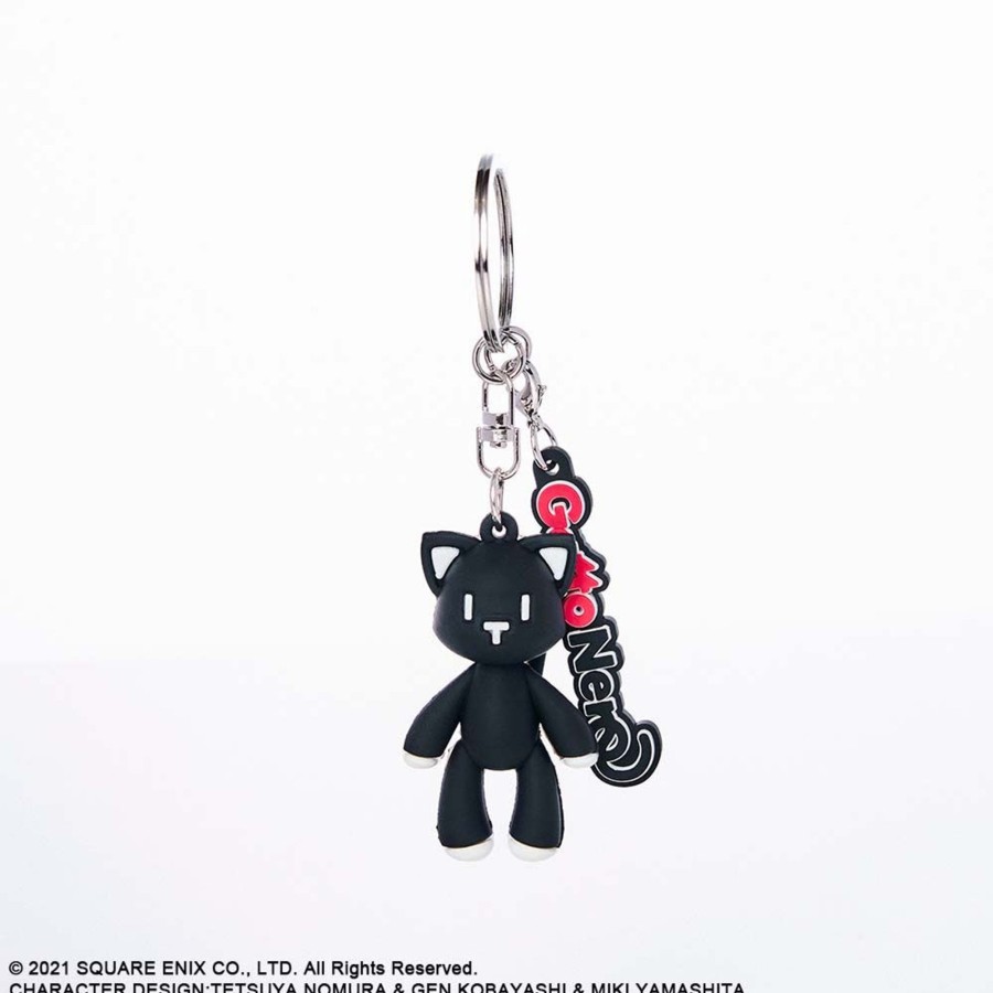 Merchandise Neo Keychains | Neo: The World Ends With You Rubber Mascot Figure Keychain - Mr. Mew