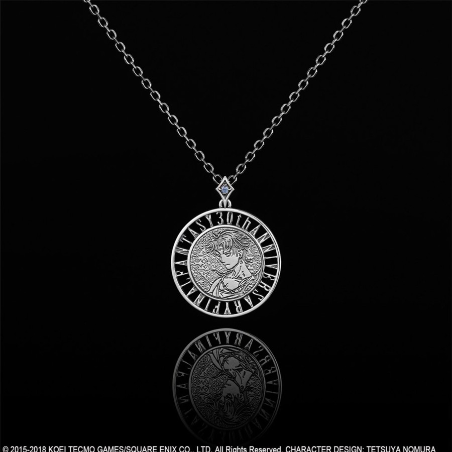 Merchandise FINAL FANTASY Necklaces | Dissidia Final Fantasy Silver Coin Pendant - Bartz Klauser