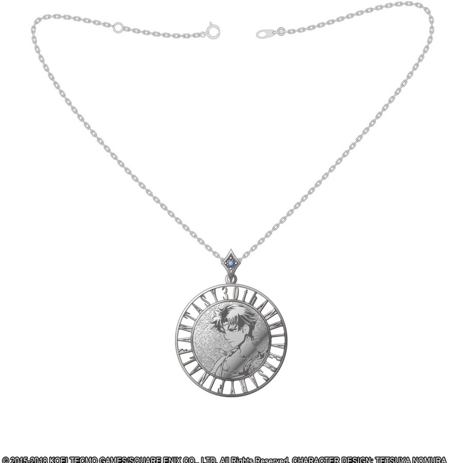 Merchandise FINAL FANTASY Necklaces | Dissidia Final Fantasy Silver Coin Pendant - Bartz Klauser