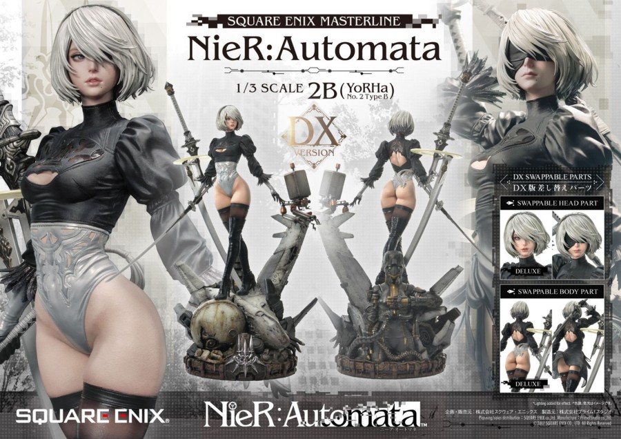 Merchandise Nier Masterline | Square Enix Masterline Nier:Automata 1/3 Scale - 2B (Yorha No. 2 Type B) Deluxe Ver.