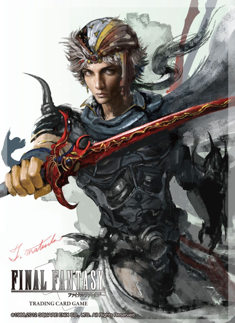 Merchandise FINAL FANTASY II Trading Card Game | Final Fantasy Trading Card Game Cardsleeve: Final Fantasy Ii: Firion