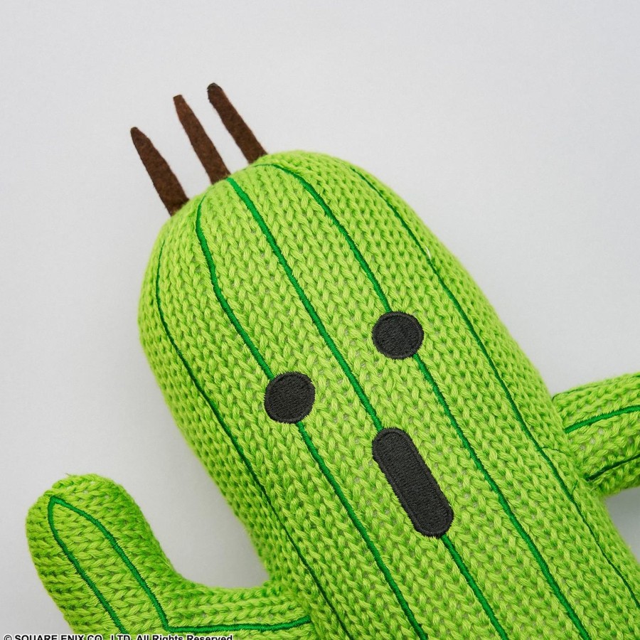 Merchandise FINAL FANTASY Character Plush | Final Fantasy Knitted Plush Cactuar