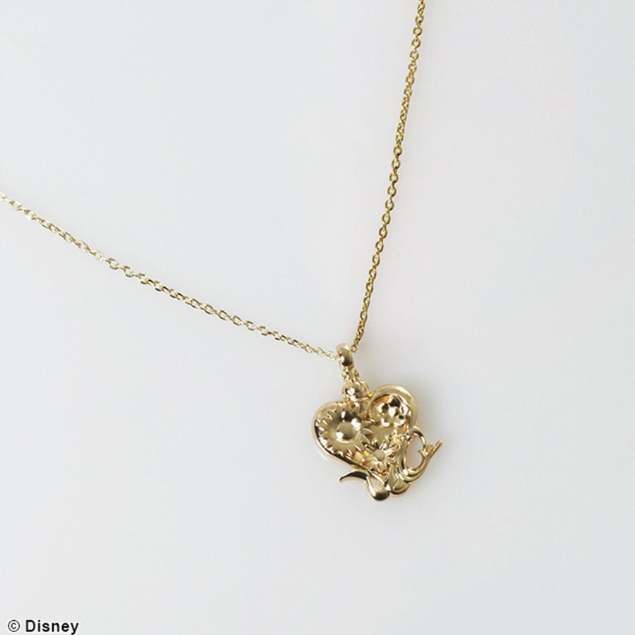 Merchandise Kingdom Hearts Necklaces | Kingdom Hearts / Silver Pendant - Destiny'S Embrace