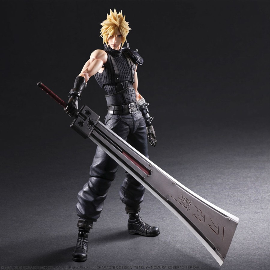 Merchandise FINAL FANTASY VII Remake Play Arts Kai | Final Fantasy Vii Remake Play Arts Kai Action Figure - Cloud Strife Ver. 2 Limited Version