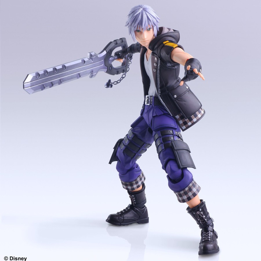 Merchandise Kingdom Hearts Play Arts Kai | Kingdom Hearts Iii Play Arts Kai Action Figure - Riku Deluxe Ver