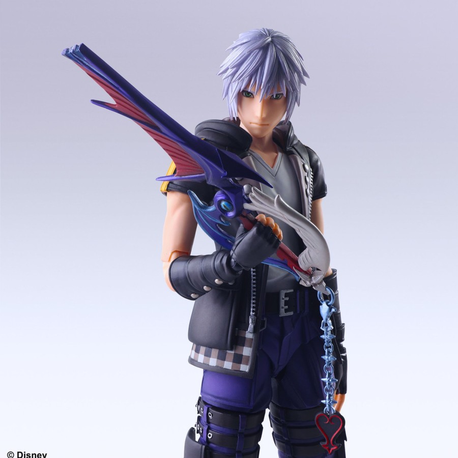 Merchandise Kingdom Hearts Play Arts Kai | Kingdom Hearts Iii Play Arts Kai Action Figure - Riku Deluxe Ver