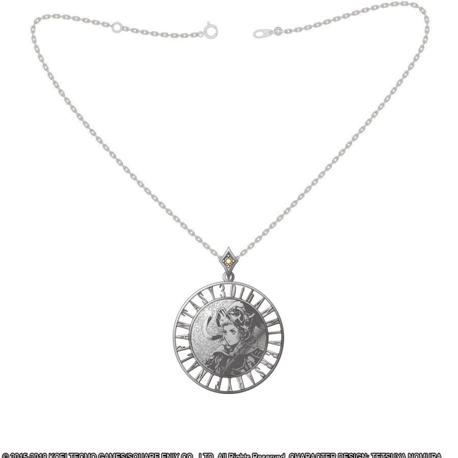 Merchandise FINAL FANTASY Necklaces | Dissidia Final Fantasy Silver Coin Pendant - Onion Knight