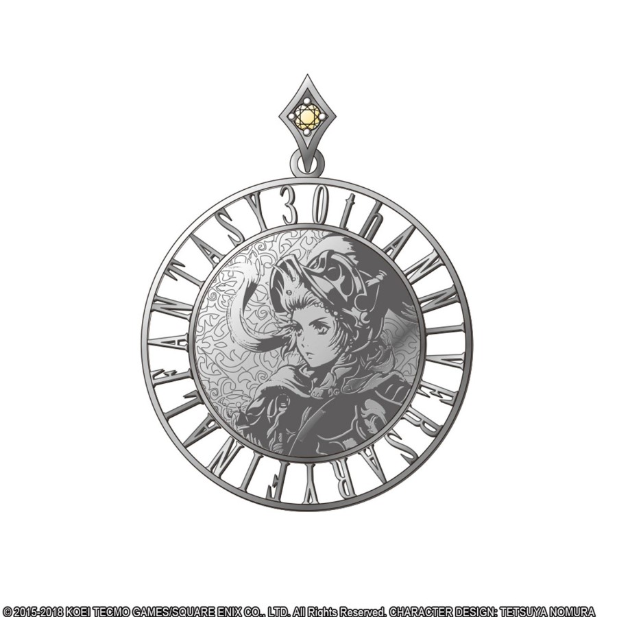 Merchandise FINAL FANTASY Necklaces | Dissidia Final Fantasy Silver Coin Pendant - Onion Knight